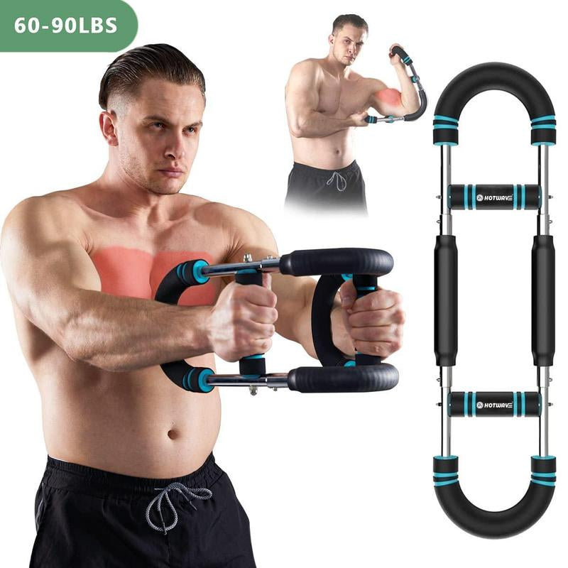HOTWAVE Arm Trainer, Adjustable Chest Workout Equipment, Arm Trainer for Men, Chest Trainer for Men, Shoulder Muscle Training, Portable Spring Resistance Home Fitness Equipment Tiktokshopblackfriday